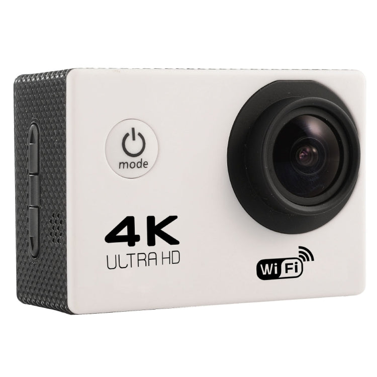 F60 2.0 inch Screen 170 Degrees Wide Angle WiFi Sport Action Camera Camcorder with Waterproof Housing Case, Support 64GB Micro SD Card(White) - Sports Camera by PMC TechLife | Online Shopping South Africa | PMC TechLife | Buy Now Pay Later Mobicred