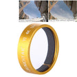 JUNESTAR for Xiaomi Xiaoyi Yi II 4K Sport Action Camera Proffesional UV Filter(Gold) - Lens Filter by JSR | Online Shopping South Africa | PMC TechLife | Buy Now Pay Later Mobicred
