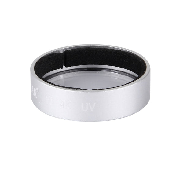 JUNESTAR for Xiaomi Xiaoyi Yi II 4K Sport Action Camera Proffesional UV Filter(Silver)