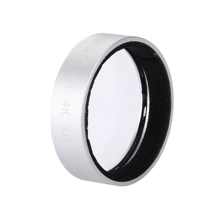 JUNESTAR for Xiaomi Xiaoyi Yi II 4K Sport Action Camera Proffesional UV Filter(Silver) - Lens Filter by JSR | Online Shopping South Africa | PMC TechLife | Buy Now Pay Later Mobicred