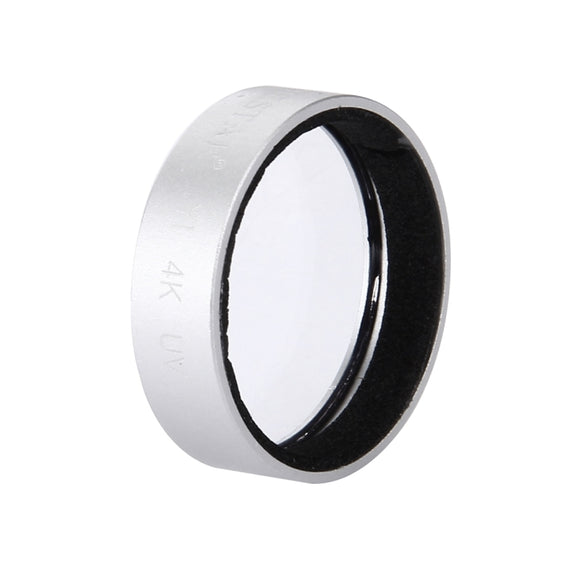 JUNESTAR for Xiaomi Xiaoyi Yi II 4K Sport Action Camera Proffesional UV Filter(Silver)