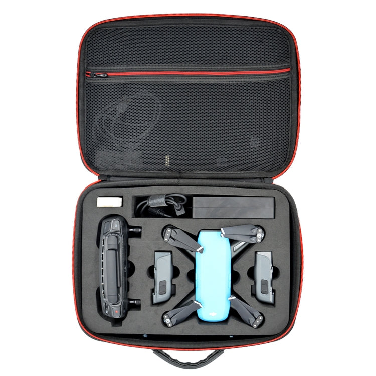 PU EVA Shockproof Waterproof Portable Case for DJI SPARK and Accessories, Size: 29cm x 21cm x 11cm(Black) - Bags by PMC TechLife | Online Shopping South Africa | PMC TechLife