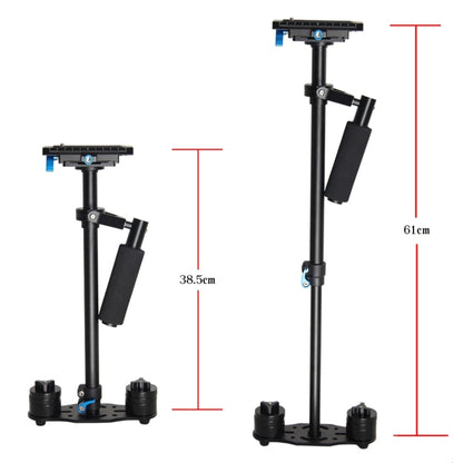 YELANGU S60L 61cm Aluminum Handheld Stabilizer for DSLR Camera DV - free shipping - PMC Jewellery - Order now!