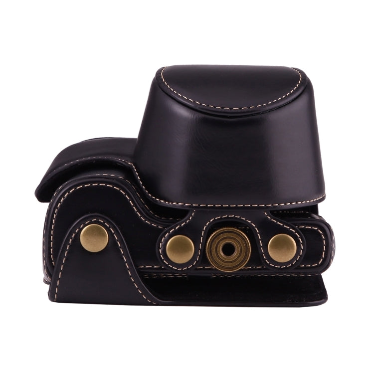 Full Body Camera PU Leather Case Bag with Strap for Sony A6000 / A6300 / Nex 6(Black) - free shipping - PMC TechLife - Order now!