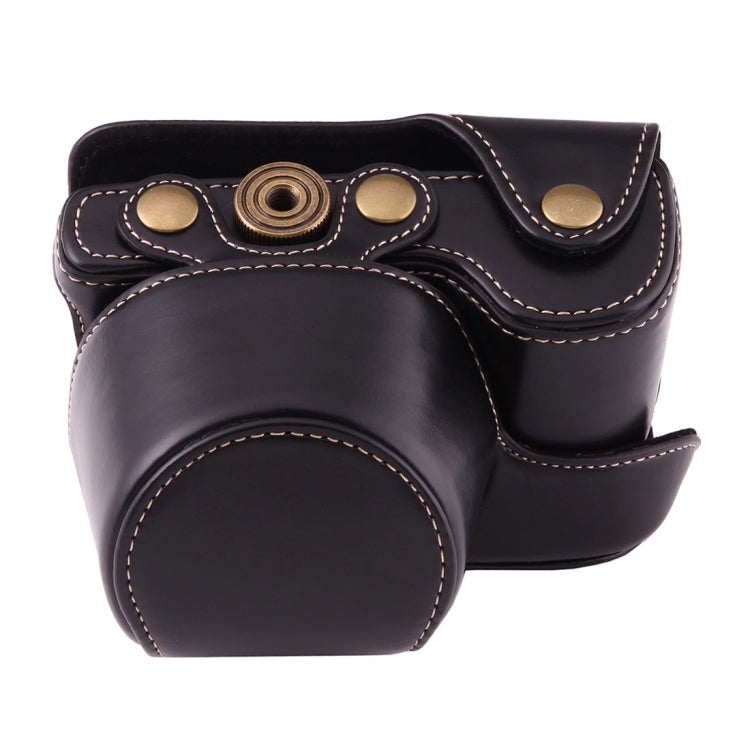 Full Body Camera PU Leather Case Bag with Strap for Sony A6000 / A6300 / Nex 6(Black) - free shipping - PMC TechLife - Order now!