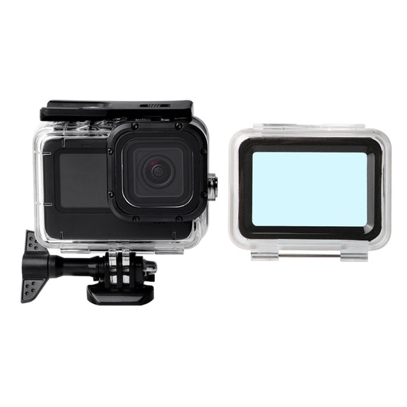 Water-resistant Case + Touch Back Cover for GoPro HERO10 Black / HERO9 Black