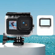 Water-resistant Case + Touch Back Cover for GoPro HERO10 Black / HERO9 Black