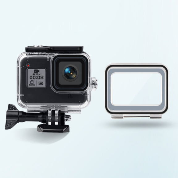 45m Water-resistant Case + Touch Back Cover for GoPro HERO8 Black