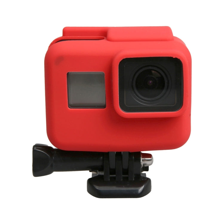 Original for GoPro HERO5 Silicone Border Frame Mount Housing Protective Case Cover Shell(Red) - free shipping - PMC TechLife - Order now!