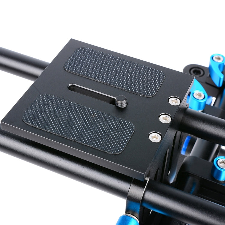 YELANGU YLG0102A-A01 Dual Handle Shoulder Mount Support Kit DSLR Rig(Black) - free shipping - PMC Jewellery - Order now!