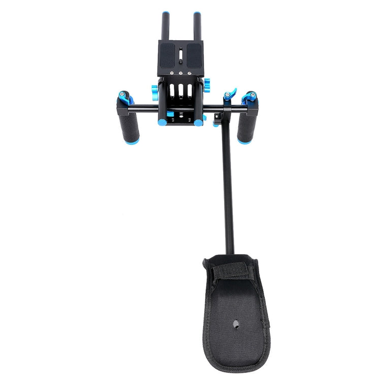 YELANGU YLG0102A-A01 Dual Handle Shoulder Mount Support Kit DSLR Rig(Black) - free shipping - PMC Jewellery - Order now!