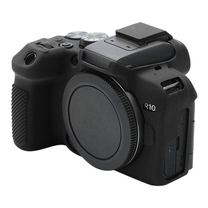 For Canon EOS R10 Soft Silicone Protective Case (Black) - Protective Case by PMC Jewellery | Online Shopping South Africa | PMC Jewellery | Buy Now Pay Later Mobicred