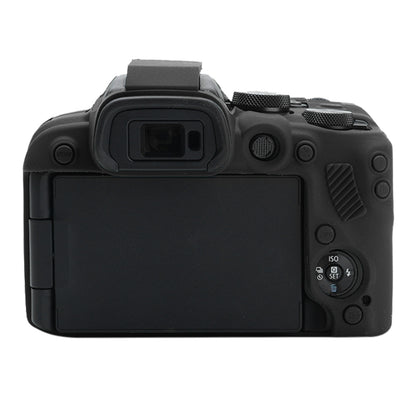 For Canon EOS R10 Soft Silicone Protective Case (Black) - Protective Case by PMC Jewellery | Online Shopping South Africa | PMC Jewellery | Buy Now Pay Later Mobicred