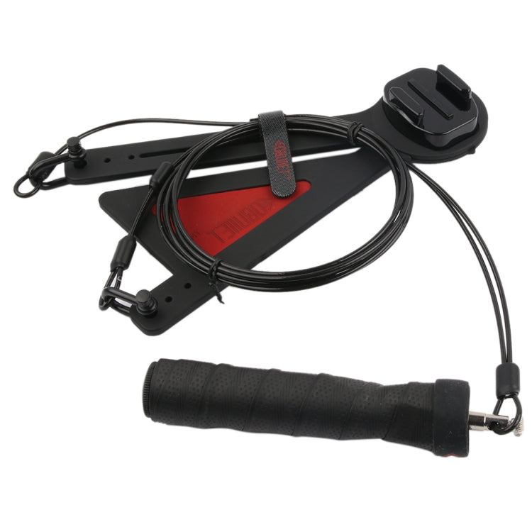 Bullet Time Rig 360 Degree Selfie Mount for PULUZ Action Sports Cameras Jaws Flex Clamp Mount for GoPro, Insta360, DJI and Other Action Cameras(Black) - Holder by PMC TechLife | Online Shopping South Africa | PMC TechLife | Buy Now Pay Later Mobicred