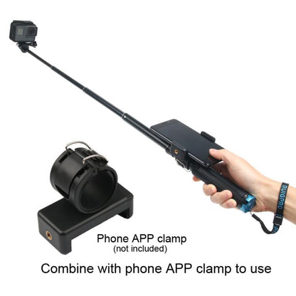 Portable Foldable Tripod Holder Selfie Monopod Stick for GoPro, Insta360, DJI and Other Action Cameras, Length: 23.5-81cm - Extendable Pole by PMC Jewellery | Online Shopping South Africa | PMC Jewellery | Buy Now Pay Later Mobicred