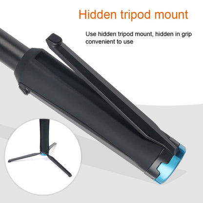 Portable Foldable Tripod Holder Selfie Monopod Stick for GoPro, Insta360, DJI and Other Action Cameras, Length: 23.5-81cm - Extendable Pole by PMC Jewellery | Online Shopping South Africa | PMC Jewellery | Buy Now Pay Later Mobicred