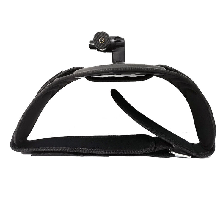 Waist Belt Mount Strap with Adapter & Screw for GoPro, Insta360, DJI and Other Action Cameras(Black) - Chest Belt by PMC Jewellery | Online Shopping South Africa | PMC Jewellery | Buy Now Pay Later Mobicred