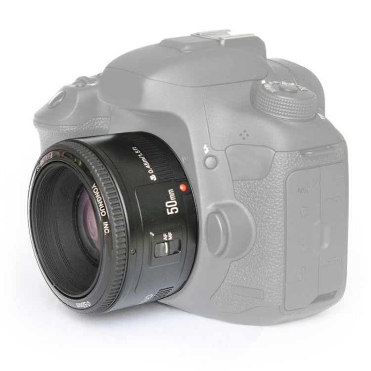 YONGNUO YN50MM F1.8C Auto Focus Lens for Canon EF Mount New Lens(Black)