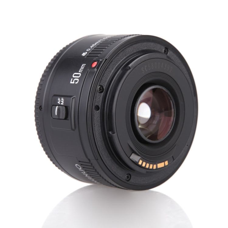 YONGNUO YN50MM F1.8C II F1.8 Auto Focus Lens for Canon EF Mount New Lens (Black)