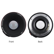 YONGNUO YN50MM F1.8C II F1.8 Auto Focus Lens for Canon EF Mount New Lens (Black)