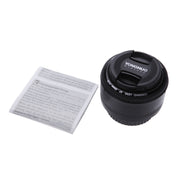 YONGNUO YN50MM F1.8C II F1.8 Auto Focus Lens for Canon EF Mount New Lens (Black)