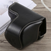 Full Body Camera PU Leather Case Bag with Strap for Sony A5100 (Black)