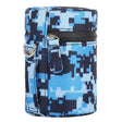 Camouflage Color Small Lens Case Zippered Cloth Pouch Box for DSLR Camera Lens, Size: 11x8x8cm (Blue) - free shipping - PMC TechLife - Order now!