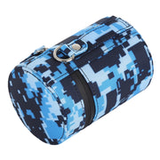 Camouflage Color Small Lens Case Zippered Cloth Pouch Box for DSLR Camera Lens, Size: 11x8x8cm (Blue)