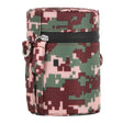 Camouflage Color Small Lens Case Zippered Cloth Pouch Box for DSLR Camera Lens, Size: 11x8x8cm (Brown) - free shipping - PMC TechLife - Order now!