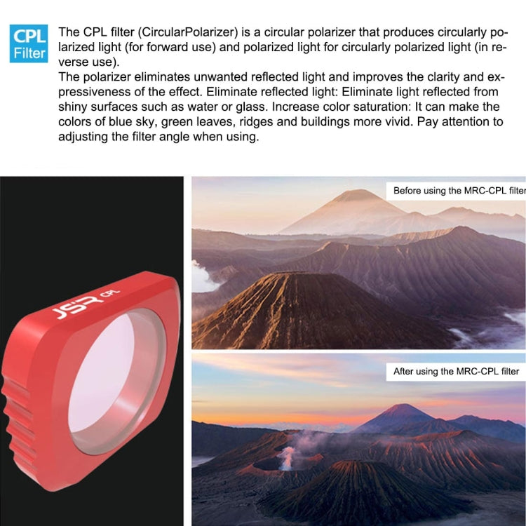 6 in 1 HD Slim ND4 & ND8  & ND16 & ND32 & CPL & ATSR Lens Filter for DJI OSMO Pocket