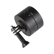 360 Degree Auto Rotation 60 Minutes Time Lapse Stabilizer Tripod Head Adapter for GoPro(Black)