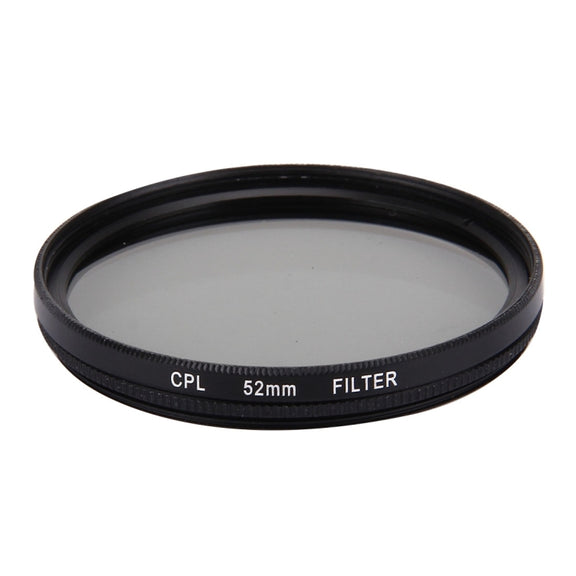 JUNESTAR 11 in 1 Proffesional 52mm Lens Filter(CPL + UV + ND8 + ND4 + ND2 + Star 8 + Red + Yellow + FLD / Purple) & Water-resistant Housing Case Adapter Ring & Lens Protective Cap for GoPro HERO4 / 3+ / 3 & Xiaomi Xiaoyi Yi I / II 4K Sport Action Camera