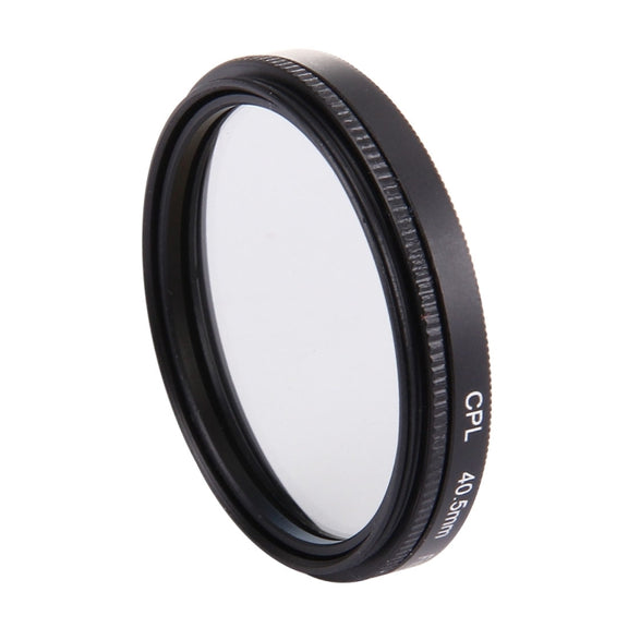 JUNESTAR 4 in 1 Proffesional 40.5mm Lens Filter(CPL + UV) & Water-resistant Housing Case Adapter Ring & Lens Protective Cap for GoPro HERO4 / 3+ / 3 Sport Action Camera