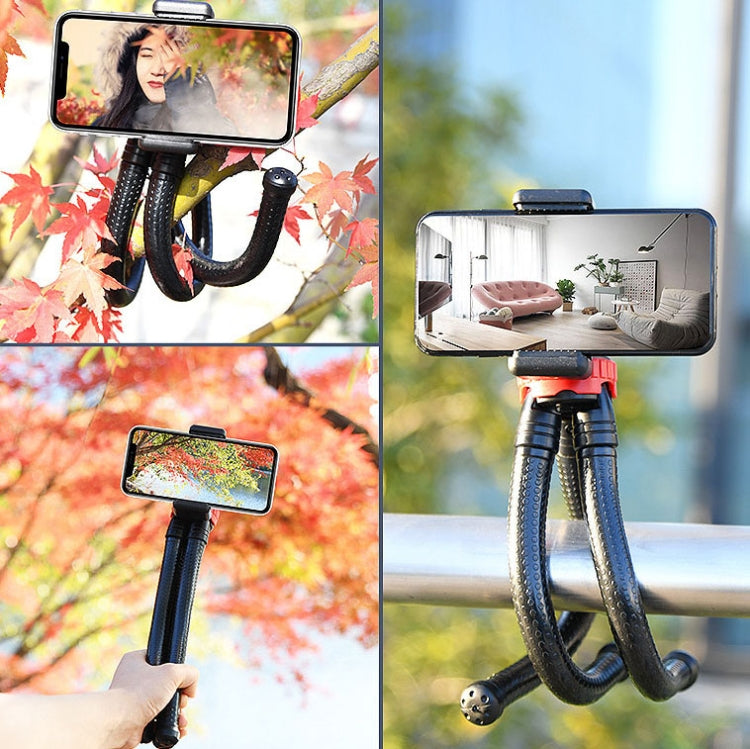 MZ305 Mini Octopus Flexible Tripod Holder with Ball Head for SLR Cameras, GoPro HERO10 Black / HERO9 Black / HERO8 Black /7 /6 /5 /5 Session /4 Session /4 /3+ /3 /2 /1, DJI Osmo Action, Xiaoyi and Other Action Cameras, Cellphone, Size:30cmx5cm - Portable Mini Tripod by PMC TechLife | Online Shopping South Africa | PMC TechLife | Buy Now Pay Later Mobicred