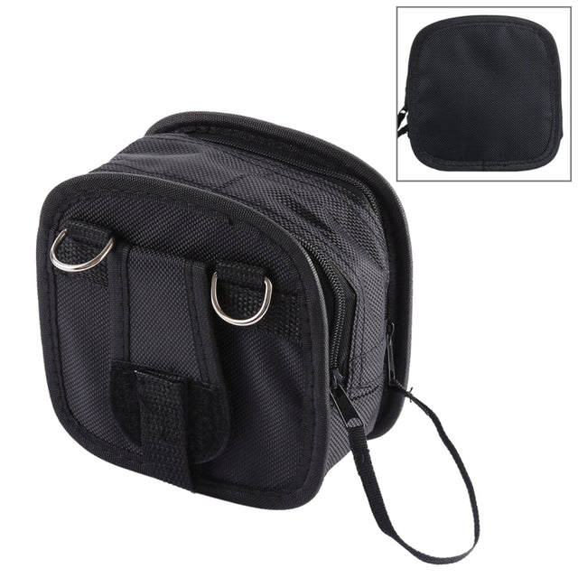 9PCS Nylon Filter Bag with Strap, Size:14��12��6cm(Black)