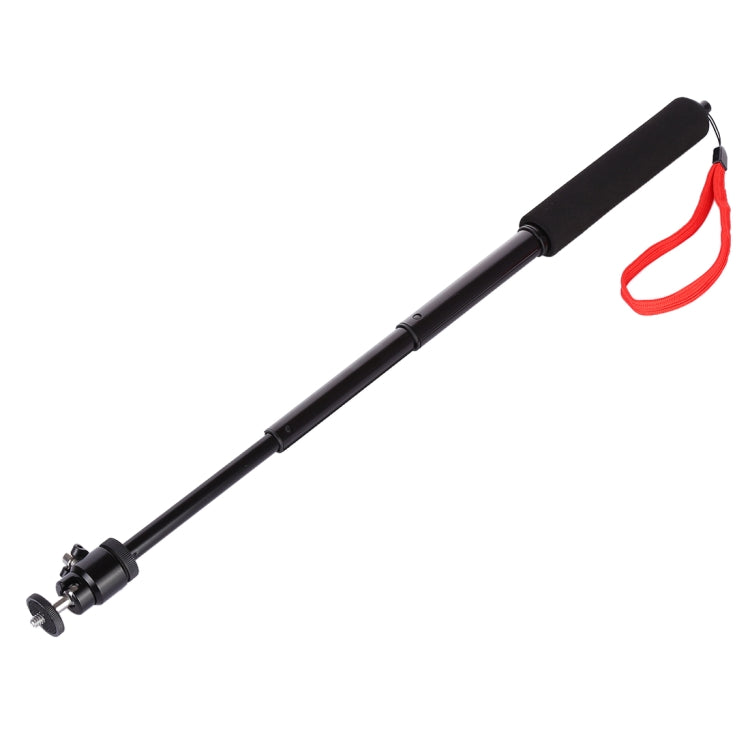 Universal 360 degree Selfie Stick with Red Rope for Gopro, Cellphone, Compact Cameras with 1/4 Threaded Hole, Length: 210mm-525mm - Extendable Pole by PMC TechLife | Online Shopping South Africa | PMC TechLife | Buy Now Pay Later Mobicred