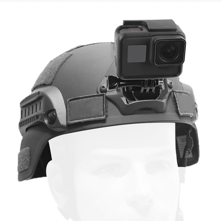 GP193 Aluminium Alloy Helmet Selfie Stand for GoPro, Insta360, DJI and Other Action Cameras - Helmet Mount by PMC TechLife | Online Shopping South Africa | PMC TechLife | Buy Now Pay Later Mobicred