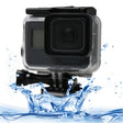 For GoPro HERO6 /5 Black 60m Underwater Waterproof Housing Diving Case with Touch Screen Back Door & Filter / Buckle Basic Mount & Screw, No Need to Disassemble Lens - free shipping - PMC TechLife - Order now!