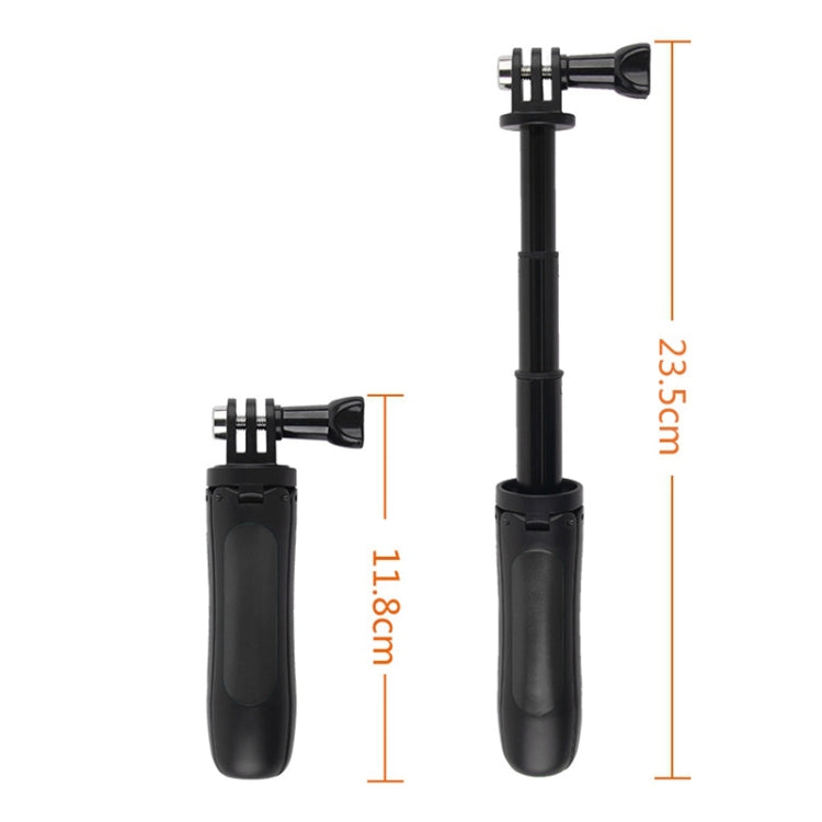GP446 Multifunctional Mini Fixed Tripod for GoPro, Insta360, DJI and Other Action Cameras(Blue) - Holder by PMC TechLife | Online Shopping South Africa | PMC TechLife | Buy Now Pay Later Mobicred