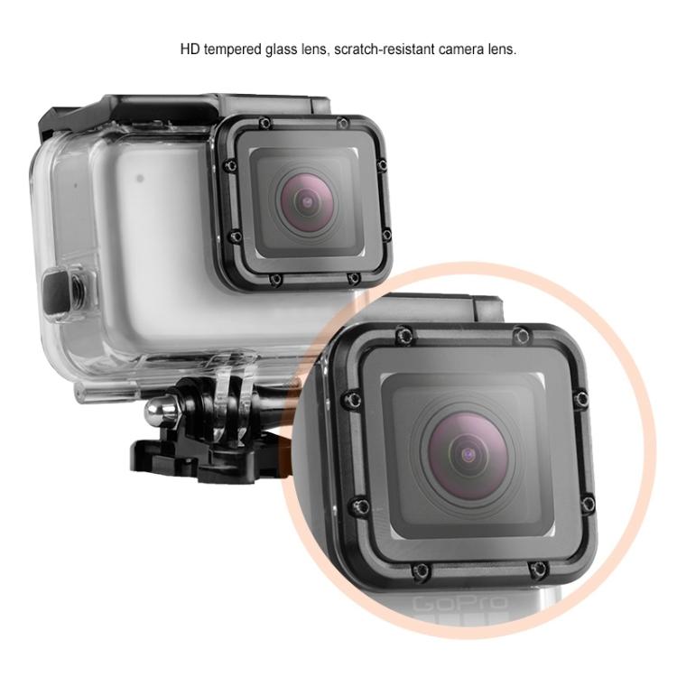 GP452 Waterproof Case + Touch Back Cover for GoPro HERO7 White / Silver - Waterproof Cases by PMC TechLife | Online Shopping South Africa | PMC TechLife | Buy Now Pay Later Mobicred