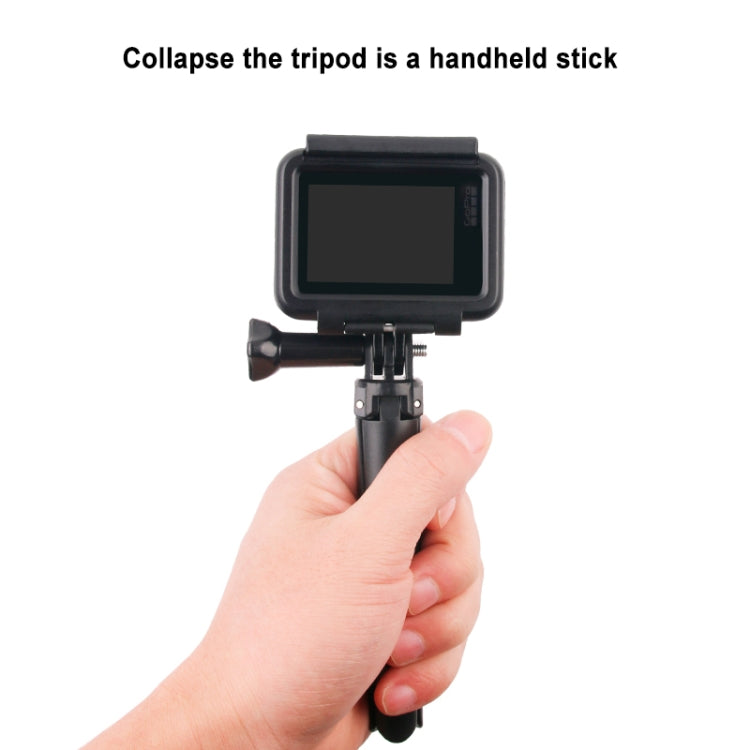 GP456 Tripod Bracket for GoPro, Insta360, DJI and Other Action Cameras and 4-6.8 inch Phones - Holder by PMC TechLife | Online Shopping South Africa | PMC TechLife | Buy Now Pay Later Mobicred