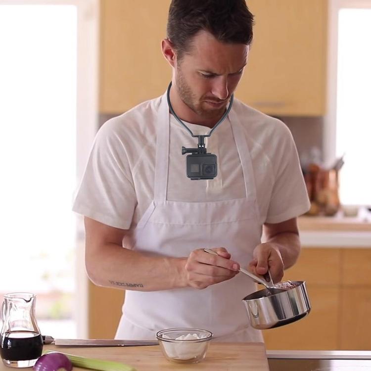 GP458 Camera Neck Fixed Shooting Bracket for GoPro, Insta360, DJI and Other Action Cameras - Holder by PMC TechLife | Online Shopping South Africa | PMC TechLife | Buy Now Pay Later Mobicred