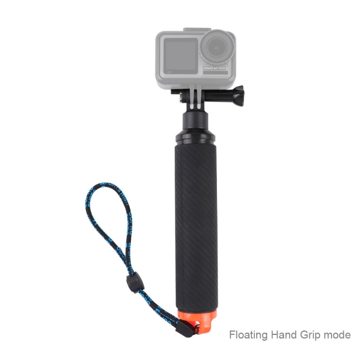 Shutter Trigger + Floating Hand Grip Diving Buoyancy Stick with Adjustable Anti-lost Strap & Screw & Wrench for DJI Osmo Action - Other by PMC TechLife | Online Shopping South Africa | PMC TechLife | Buy Now Pay Later Mobicred