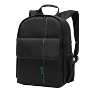 INDEPMAN DL-B013 Portable Water-resistant Scratch-proof Outdoor Sports Backpack Camera Bag Phone Tablet Bag for GoPro, SJCAM, Nikon, Canon, Xiaomi Xiaoyi YI, iPad, Apple, Samsung, Huawei, Size: 26.5 * 12.5 * 33 cm(Green)
