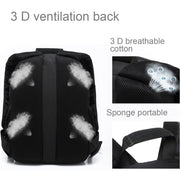 INDEPMAN DL-B013 Portable Water-resistant Scratch-proof Outdoor Sports Backpack Camera Bag Phone Tablet Bag for GoPro, SJCAM, Nikon, Canon, Xiaomi Xiaoyi YI, iPad, Apple, Samsung, Huawei, Size: 26.5 * 12.5 * 33 cm(Green)