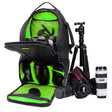 INDEPMAN DL-B016 Portable Waterproof Scratch-proof Outdoor Sports Sling Shoulder Bag Camera Bag Phone Tablet Bag for GoPro, SJCAM, Nikon, Canon, Xiaomi Xiaoyi YI, iPad, Apple, Samsung, Huawei, Size: 25.5 * 19 * 44 cm(Green) - free shipping - PMC TechLife - Order now!
