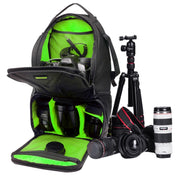 INDEPMAN DL-B016 Portable Water-resistant Scratch-proof Outdoor Sports Sling Shoulder Bag Camera Bag Phone Tablet Bag for GoPro, SJCAM, Nikon, Canon, Xiaomi Xiaoyi YI, iPad, Apple, Samsung, Huawei, Size: 25.5 * 19 * 44 cm(Green)