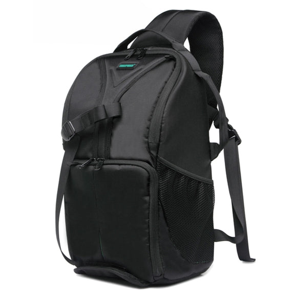 INDEPMAN DL-B016 Portable Water-resistant Scratch-proof Outdoor Sports Sling Shoulder Bag Camera Bag Phone Tablet Bag for GoPro, SJCAM, Nikon, Canon, Xiaomi Xiaoyi YI, iPad, Apple, Samsung, Huawei, Size: 25.5 * 19 * 44 cm(Green)