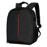 DL-B028 Portable Casual Style Water-resistant Scratch-proof Outdoor Sports Backpack SLR Camera Bag Phone Bag for GoPro, SJCAM, Nikon, Canon, Xiaomi Xiaoyi YI, iPad, Apple, Samsung, Huawei, Size: 27.5 * 12.5 * 34 cm(Orange)