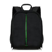 DL-B028 Portable Casual Style Water-resistant Scratch-proof Outdoor Sports Backpack SLR Camera Bag Phone Bag for GoPro, SJCAM, Nikon, Canon, Xiaomi Xiaoyi YI, iPad, Apple, Samsung, Huawei, Size: 27.5 * 12.5 * 34 cm(Green)